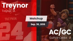 Matchup: Treynor vs. AC/GC  2016
