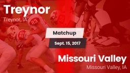Matchup: Treynor vs. Missouri Valley  2017