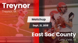 Matchup: Treynor vs. East Sac County  2018