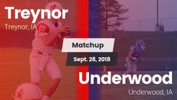 Matchup: Treynor vs. Underwood  2018