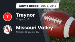 Recap: Treynor  vs. Missouri Valley  2018