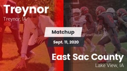 Matchup: Treynor vs. East Sac County  2020