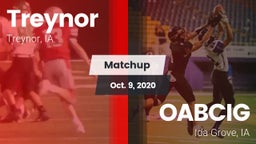 Matchup: Treynor vs. OABCIG  2020