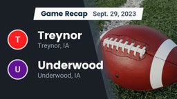 Recap: Treynor  vs. Underwood  2023