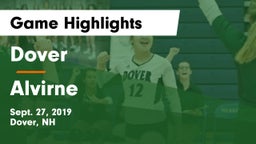 Dover  vs Alvirne  Game Highlights - Sept. 27, 2019