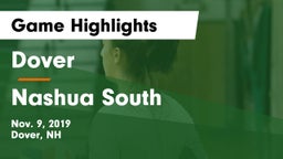 Dover  vs Nashua  South Game Highlights - Nov. 9, 2019