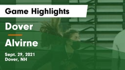 Dover  vs Alvirne  Game Highlights - Sept. 29, 2021