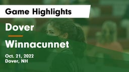 Dover  vs Winnacunnet  Game Highlights - Oct. 21, 2022