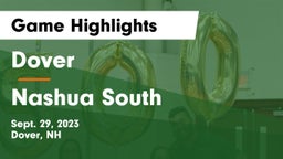 Dover  vs Nashua  South Game Highlights - Sept. 29, 2023