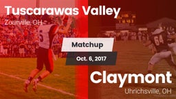 Matchup: Tuscarawas Valley vs. Claymont  2017