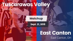 Matchup: Tuscarawas Valley vs. East Canton  2018