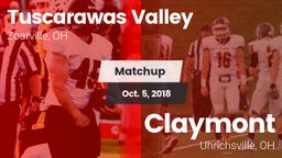 Matchup: Tuscarawas Valley vs. Claymont  2018