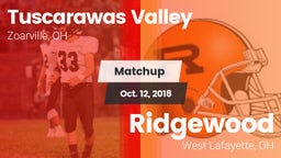 Matchup: Tuscarawas Valley vs. Ridgewood  2018