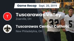 Recap: Tuscarawas Valley  vs. Tuscarawas Central Catholic  2019