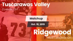 Matchup: Tuscarawas Valley vs. Ridgewood  2019