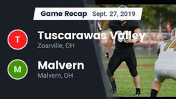 Recap: Tuscarawas Valley  vs. Malvern  2019