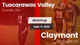 Matchup: Tuscarawas Valley vs. Claymont  2020