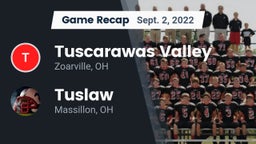 Recap: Tuscarawas Valley  vs. Tuslaw  2022