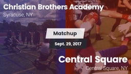 Matchup: Christian Brothers A vs. Central Square  2017