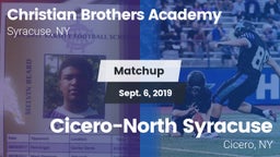 Matchup: Christian Brothers A vs. Cicero-North Syracuse  2019