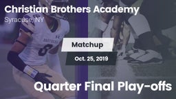 Matchup: Christian Brothers A vs. Quarter Final Play-offs 2019