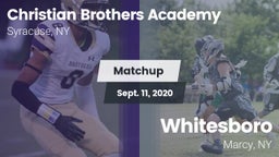 Matchup: Christian Brothers A vs. Whitesboro  2020