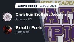 Recap: Christian Brothers Academy  vs. South Park  2023