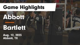 Abbott  vs Bartlett  Game Highlights - Aug. 12, 2023