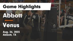 Abbott  vs Venus  Game Highlights - Aug. 26, 2023