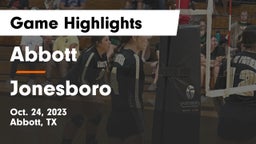 Abbott  vs Jonesboro  Game Highlights - Oct. 24, 2023