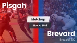Matchup: Pisgah vs. Brevard  2016