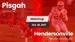 Matchup: Pisgah vs. Hendersonville  2017