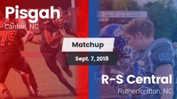 Matchup: Pisgah vs. R-S Central  2018