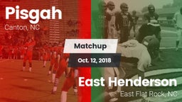 Matchup: Pisgah vs. East Henderson  2018