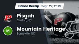 Recap: Pisgah  vs. Mountain Heritage  2019
