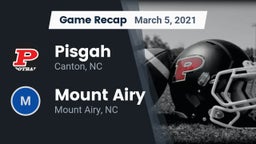 Recap: Pisgah  vs. Mount Airy  2021