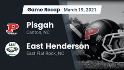 Recap: Pisgah  vs. East Henderson  2021
