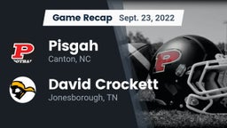 Recap: Pisgah  vs. David Crockett  2022