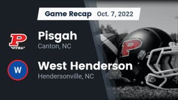 Recap: Pisgah  vs. West Henderson  2022