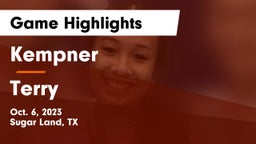 Kempner  vs Terry  Game Highlights - Oct. 6, 2023