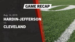 Recap: Hardin-Jefferson  vs. Cleveland  2015