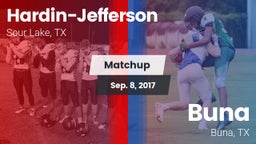 Matchup: Hardin-Jefferson vs. Buna  2017