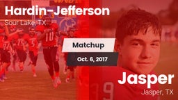 Matchup: Hardin-Jefferson vs. Jasper  2017