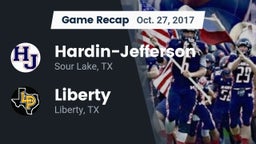 Recap: Hardin-Jefferson  vs. Liberty  2017