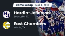 Recap: Hardin-Jefferson  vs. East Chambers  2019