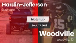 Matchup: Hardin-Jefferson vs. Woodville  2019
