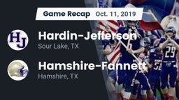 Recap: Hardin-Jefferson  vs. Hamshire-Fannett  2019