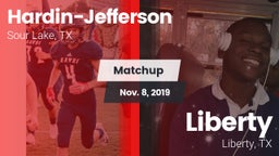 Matchup: Hardin-Jefferson vs. Liberty  2019