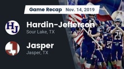 Recap: Hardin-Jefferson  vs. Jasper  2019
