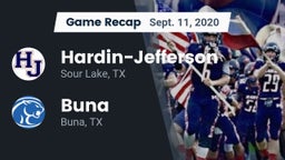 Recap: Hardin-Jefferson  vs. Buna  2020